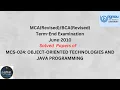 IGNOU June 2010 MCS-024 Java Solved Paper Guarantee to get maximum marks