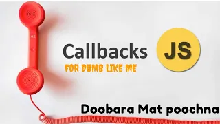 CallBack fxn JS for Beginners Hindi