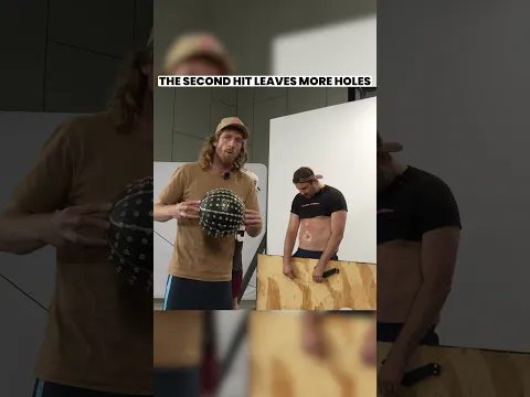 Spikey Thumbtack Basketball Opens Up Dad Bod!
