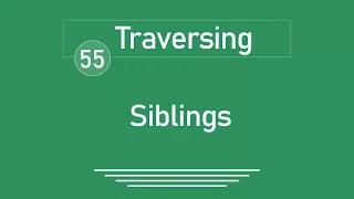 55 - jQuery Tutorial Traversing Siblings siblings