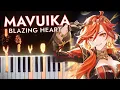 Download Lagu Mavuika Character Trailer OST: Blazing Heart | Piano Rock Cover/BGM