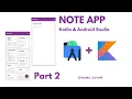 MVVM Note App Setup RoomDatabase Repository ViewModel ViewModelFactory Part 2
