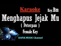 Download Lagu Menghapus Jejakmu (Karaoke) Peterpan Nada Wanita/ Cewek/ Female key Cm (Ariel Noah)