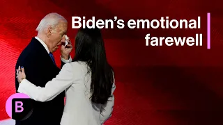 Joe Biden Passes the Torch to Kamala Harris