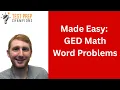 12 Score-Boosting GED Math Word Problems