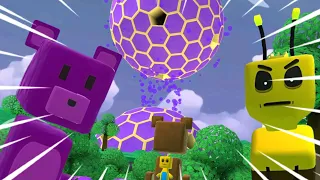 melawan ratu lebah dan beruang ungu super bear adventure