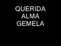 Querida alma gemela- Porta (letra)