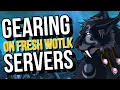 Gearing your FRESH Feral Druid in the WOTLK Pre Patch