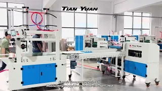 Pillow vacuum and rolling machine