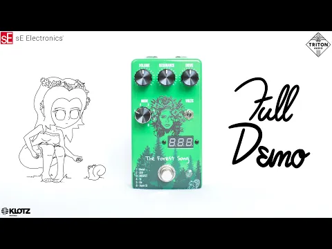Drunk Beaver The Forest Song overdrive pedal demo video by Pair of Pandas - YouTube thumbnail