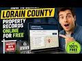 How to search Lorain County property records online for free