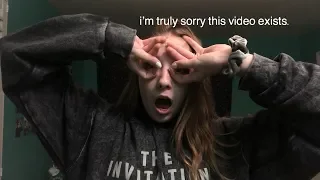 how to do that upside down ok sign thing on ur eye lol