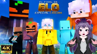 EL FINAL DE ELO 🎬 Película Animada de Minecraft | ESPECIAL 2 MILLONES | RomisGomis REACCIONA a ELOYT