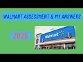 2025 Walmart Assessment Test Answers Member Specialist