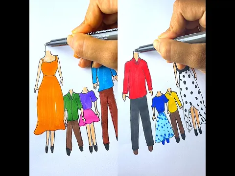 A Funny Family Story is back #shorts #art #craft #drawing