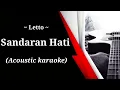 Download Lagu Letto - Sandaran Hati ( acoustic karaoke )