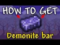 How to Get Demonite Bar in Terraria Demonite Bars terraria