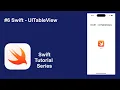 How To create Table View Swift Programming Absolute Beginneer