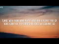 Justin Timberlake - Mirrors (Lyrics)
