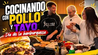 Cocinando con POLLITO, en el DIA DE LAS HAMBURGUESAS (y mas...)