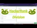HackerRank Python Division