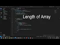 Java Program to print the number of elements present in an array in Java using Visual Studio Code