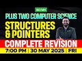 Plus Two Computer Science Structures And Pointers - Complete Revision Xylem Plus Two