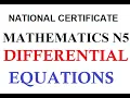 Mathematics N5 DIFFERENTIAL EQUATIONS INTRODUCTION mathszoneafricanmotives