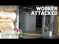 Group attack against laundromat worker in San Jose caught on camera