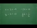 Let s Solve These Basic Algebra Equations - Step-by-Step