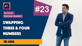 Swapping three variables in Java Swapping four variables in Java ABC