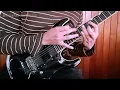 Michael Romeo - Divide & Conquer - Neoclassical Guitar Solo Cover by BruceGuitarMusic