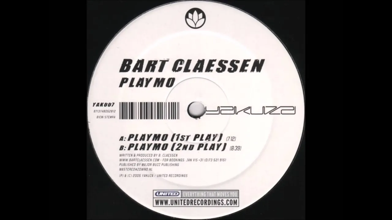 Bart Claessen ‎- Playmo (1st Play) [2005]