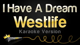 westlife i have a dream karaoke version 