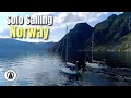 Download Lagu Sailing Norway’s Longest Fjord | Solo Sailing the Sognefjorden