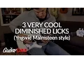 Yngwie Malmsteen Style Diminished Licks (with TAB)