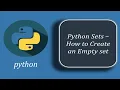 How to Create an Empty Set
