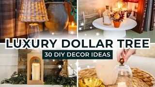 30 DIY Luxury Home Decor Dollar Tree Dupes That Look Expensive!
