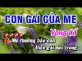 Con Gái Của Mẹ Karaoke Song Ca Nữ - Tân Cổ Phi Nhung | Hoài Phong Organ