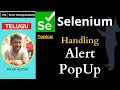 Alerts Java Alerts in selenium Pop up handling in selenium Alerts Handling in selenium