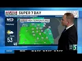 Super 7 Day Forecast Wednesday morning April 8 2026
