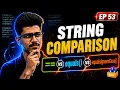 String Comparison in Java equals vs vs equalsIgnoreCase Java Full Course