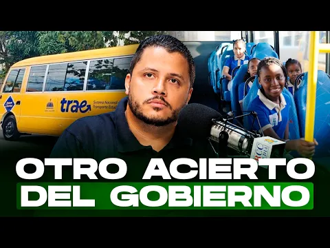Luiyi Espinosa: TRAE, otro acierto del gobierno