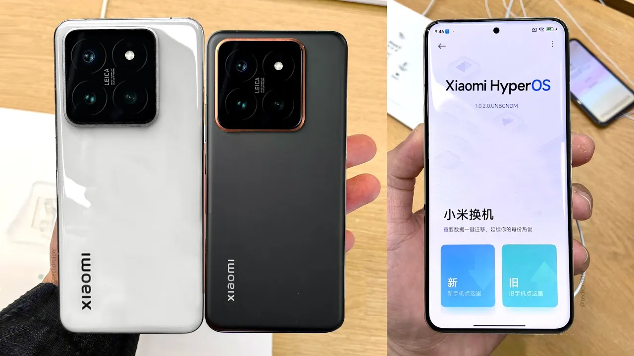 Xiaomi 14 Pro Hands On - Snapdragon 8 Gen 3 + HyperOS