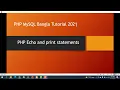 Print and Echo statement in php bangla tutorial part 05