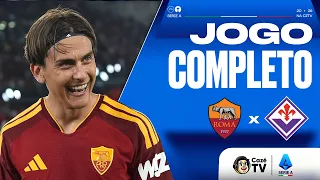 JOGO COMPLETO: ROMA X FIORENTINA | SÉRIE A 26/27 | 1ª RODADA