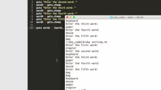 034 Your First Ruby Program
