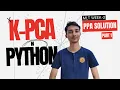Implement Kernel PCA in Python from scratch IITM MLT Programming Assignment Part 1 Week 2