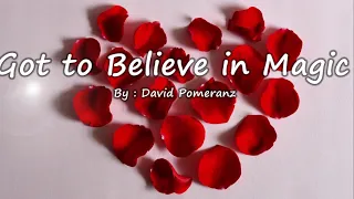 Got To Believe In Magic David Pomeranz 