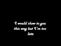 Demon Hunter - Dead Flowers Lyrics